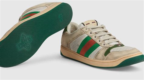 gucci shoes come dirty|gucci sneakers that look dirty.